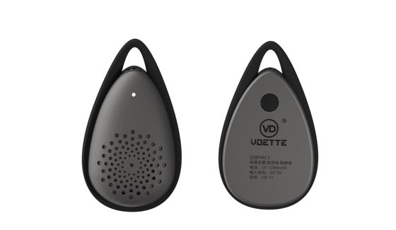 VDETTE NC01 پاک کننده هوا پوشیدنی گردنبند دوام طولانی 21 ساعت عمر باتری