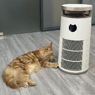 VDETTE HP01 تصفیه کننده هوا ازن HEPA با تایمر 220 ولت سفید