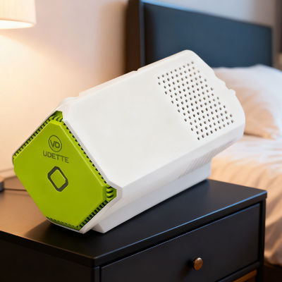 تصفیه کننده هوای اتومبیل شکل گرد با تصفیه تولوئن >99٪ و خروجی اوزون <0.08ppm برای داخل خودرو